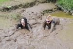 Two Girl Mud Crawl!