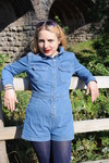 Denim Playsuit River Swim