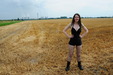 Mudding in shiny hotpants! view details of set gm-2m15, Chastity takes a mudbath in shiny disco pants and fishnets