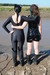 Catsuit Mud Cats view details of set gm-2m68, Maude and Honeysuckle in the mud in catsuits