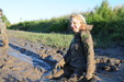 Two-Girl Evening Mudplay view details of set gm-2m70, Felicity and Rosemary spend a happy evening on the mudbanks