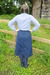 Uniform Skirt River Bath view details of set gm-2w119, Purity goes for a swim in a knee length skirt