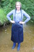 Uniform Skirt River Bath view details of set gm-2w119, Purity goes for a swim in a knee length skirt