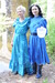 Country Dress Wetting view details of set gm-2w163, Susie and Honeysuckle get wet in long dresses