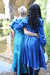 Country Dress Wetting view details of set gm-2w163, Susie and Honeysuckle get wet in long dresses