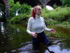 A Denim Dip view details of set gm-2w46, Lady Amaranth goes for a paddle