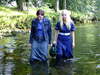 Modesty wets Chastity! view details of set gm-2w50, Two wet wenches in the river!