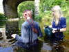 Modesty wets Chastity! view details of set gm-2w50, Two wet wenches in the river!