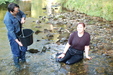 Chastity and Wendy in the river view details of set gm-2w73, Buckets of fun!