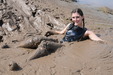 PVC Catsuit Mudbath view details of set gm-3m021, Maude gets gloriously muddy in PVC and Hunters