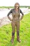 PVC Mud Sliding!
