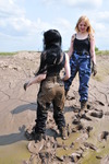 Strong Women In Mud