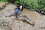 Blue Suit Mud Bath