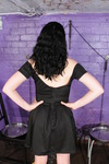 Muddy Black Dress