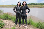 Goth Maude Gets Muddy!