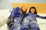 Hotel Bed Bubble Bath Fun