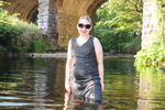 Grey Dress River Bath