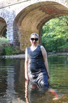 Grey Dress River Bath