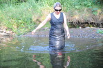 Grey Dress River Bath