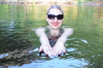 Grey Dress River Bath