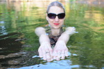 Grey Dress River Bath