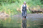 Grey Dress River Bath