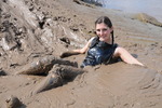 PVC Catsuit Mudbath