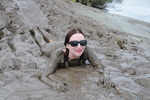 Black Shiny Shorts Mudbath