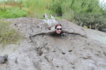 Black Shiny Shorts Mudbath