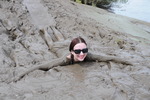 Black Shiny Shorts Mudbath