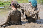 Mud Dress Blue