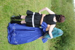 Mud Dress Blue