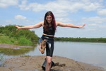 Tight Shiny Shorts Mud Maude