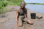 Tight Shiny Shorts Mud Maude