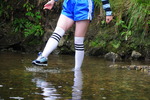 Shiny Nylon Sports Bath