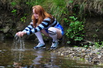 Shiny Nylon Sports Bath